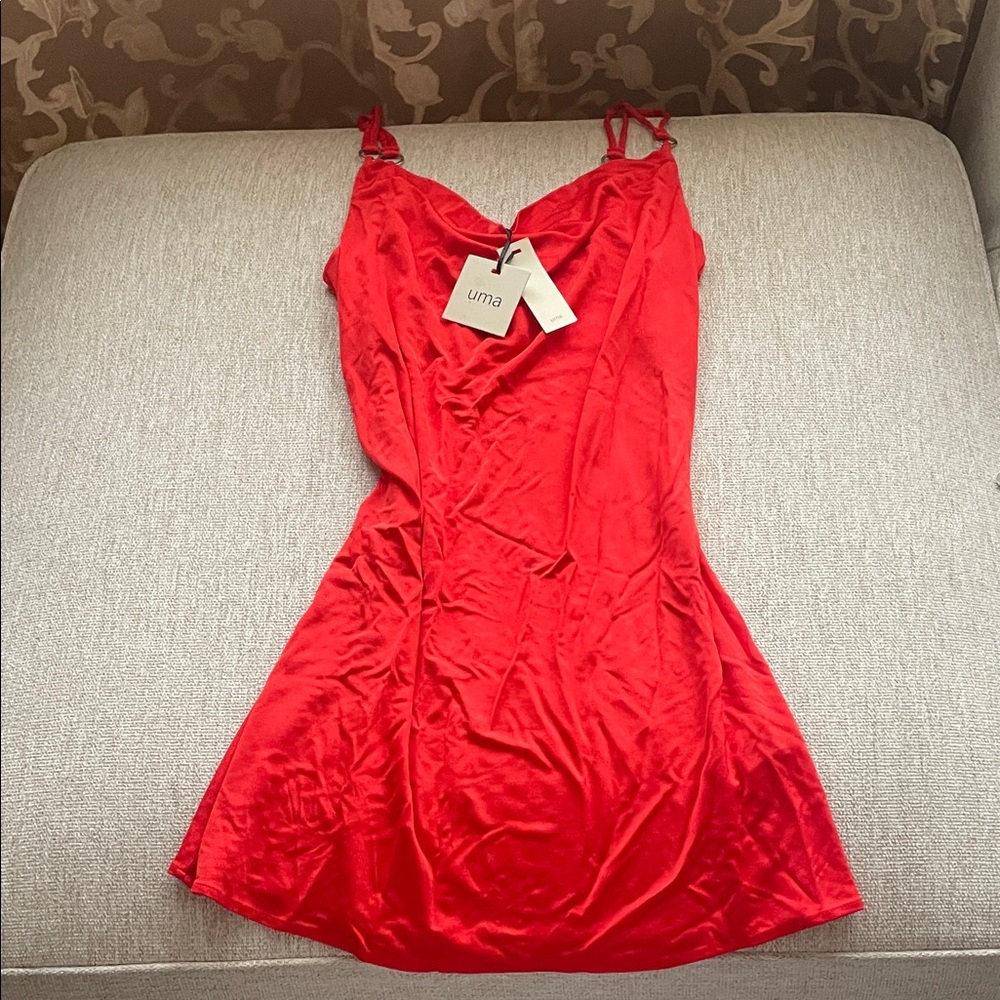 Red Woman’s Dress Uma